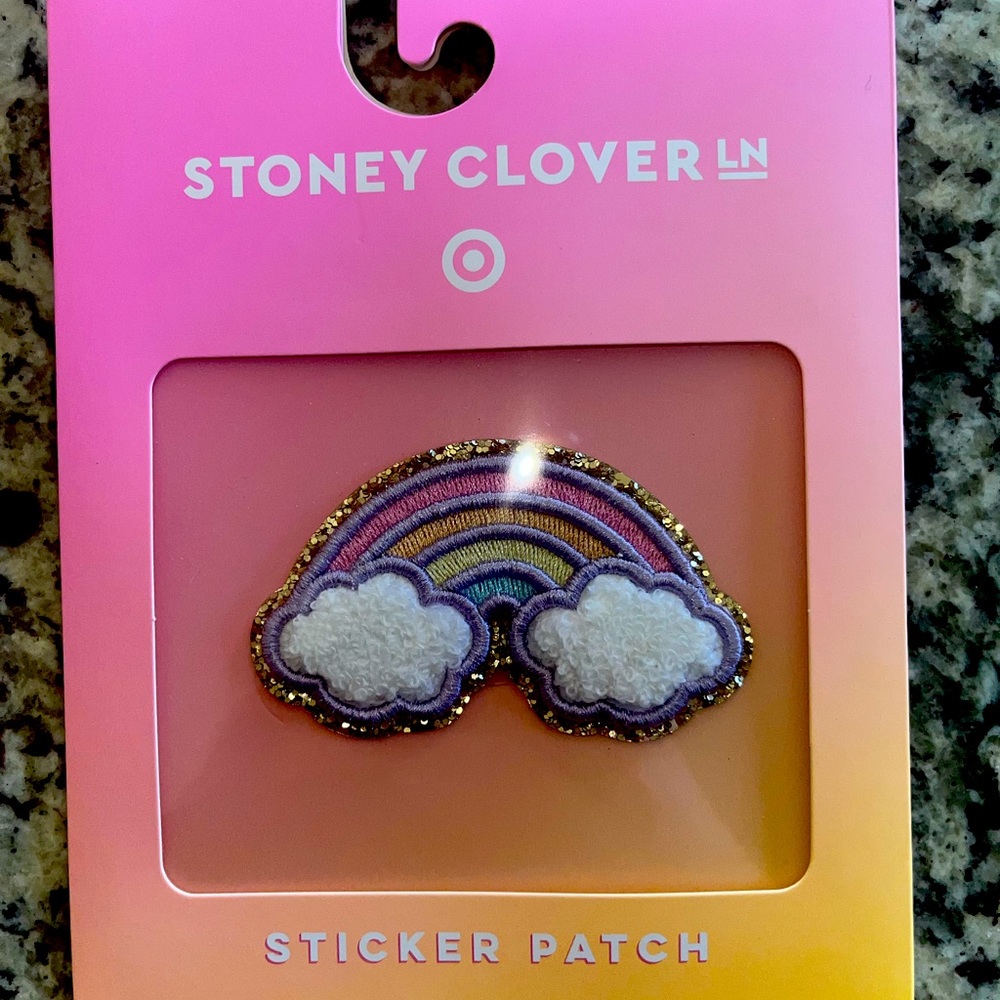 NWT stoney clover lane rainbow patch